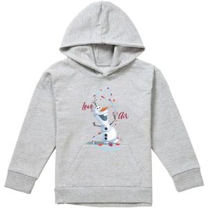 Disney Frozen Valentine'S Day Love Is In The Air With Olaf Youth Kids Pull-Over Hoodie, Athletic Heather in Grey Size: 7-8 Years Grey 7-8 Years Disney Frozen Valentine'S Day Love Is In The Air With Olaf Youth Kids Pull-Over Hoodie, Athletic Heather in Grey Size: 7-8 Years Grey 7-8 Years