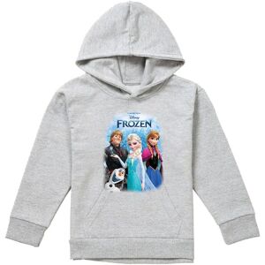 Disney Frozen Poster With Elsa, Anna, Kristoff & Olaf Youth Kids Pull-Over Hoodie, Athletic Heather in Grey Size: 7-8 Years Grey 7-8 Years Disney Frozen Poster With Elsa, Anna, Kristoff & Olaf Youth Kids Pull-Over Hoodie, Athletic Heather in Grey Size: 7-8 Years Grey 7-8 Years