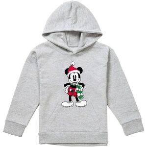 Disney Mickey Mouse Christmas Tartan Youth Kids Pull-Over Hoodie, Athletic Heather in Grey Size: 9-11 Years Grey 9-11 Years Disney Mickey Mouse Christmas Tartan Youth Kids Pull-Over Hoodie, Athletic Heather in Grey Size: 9-11 Years Grey 9-11 Years