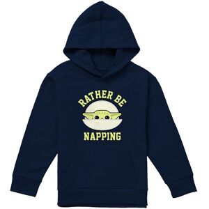 Disney Star Wars The Mandalorian Grogu Napping Pod Youth Kids Pull-Over Hoodie, Navy Size: 5-6 Years Navy 5-6 Years Disney Star Wars The Mandalorian Grogu Napping Pod Youth Kids Pull-Over Hoodie, Navy Size: 5-6 Years Navy 5-6 Years