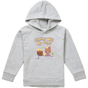 Marvel Guardians Of The Galaxy Groot Chilling With My Peeps Youth Kids Pull-Over Hoodie, Athletic Heather in Grey Size: 7-8 Years Grey 7-8 Years Marvel Guardians Of The Galaxy Groot Chilling With My Peeps Youth Kids Pull-Over Hoodie, Athletic Heather in Grey Size: 7-8 Years Grey 7-8 Years