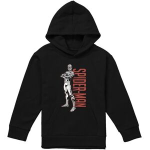 Marvel Spiderman Hero Stance Youth Kids Pull-Over Hoodie, Black Size: 5-6 Years Black 5-6 Years Marvel Spiderman Hero Stance Youth Kids Pull-Over Hoodie, Black Size: 5-6 Years Black 5-6 Years