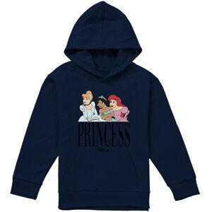 Disney Princess Trio Youth Kids Pull-Over Hoodie, Navy Size: 9-11 Years Navy 9-11 Years Disney Princess Trio Youth Kids Pull-Over Hoodie, Navy Size: 9-11 Years Navy 9-11 Years