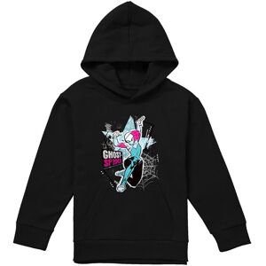 Marvel Ghost Spider Web Star Youth Kids Pull-Over Hoodie, Black Size: 9-11 Years Black 9-11 Years Marvel Ghost Spider Web Star Youth Kids Pull-Over Hoodie, Black Size: 9-11 Years Black 9-11 Years