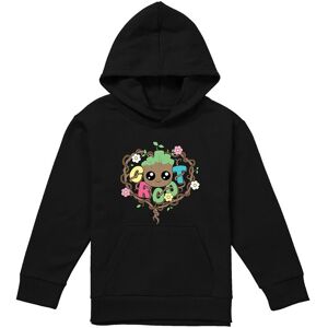 Marvel Guardians Of The Galaxy Groot Heart Vines Youth Kids Pull-Over Hoodie, Black Size: 12-13 Years Black 12-13 Years Marvel Guardians Of The Galaxy Groot Heart Vines Youth Kids Pull-Over Hoodie, Black Size: 12-13 Years Black 12-13 Years