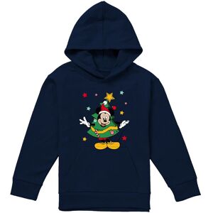 Disney Mickey Mouse Christmas Tree Youth Kids Pull-Over Hoodie, Navy Size: 9-11 Years Navy 9-11 Years Disney Mickey Mouse Christmas Tree Youth Kids Pull-Over Hoodie, Navy Size: 9-11 Years Navy 9-11 Years