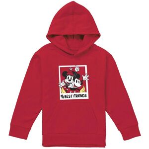 Disney Mickey Mouse Minnie Bestfriends Youth Kids Pull-Over Hoodie, Red Size: 12-13 Years Red 12-13 Years Disney Mickey Mouse Minnie Bestfriends Youth Kids Pull-Over Hoodie, Red Size: 12-13 Years Red 12-13 Years