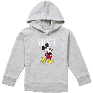 Disney Mickey 90S Classic Youth Kids Pull-Over Hoodie, Athletic Heather in Grey Size: 12-13 Years Grey 12-13 Years Disney Mickey 90S Classic Youth Kids Pull-Over Hoodie, Athletic Heather in Grey Size: 12-13 Years Grey 12-13 Years