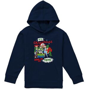 Disney Toy Story Christmas Group Youth Kids Pull-Over Hoodie, Navy Size: 9-11 Years Navy 9-11 Years Disney Toy Story Christmas Group Youth Kids Pull-Over Hoodie, Navy Size: 9-11 Years Navy 9-11 Years