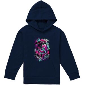 Marvel Ghost Spider Gwen Graffiti Face Youth Kids Pull-Over Hoodie, Navy Size: 9-11 Years Navy 9-11 Years Marvel Ghost Spider Gwen Graffiti Face Youth Kids Pull-Over Hoodie, Navy Size: 9-11 Years Navy 9-11 Years