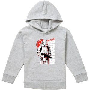 Disney Star Wars Stormtrooper Manga Youth Kids Pull-Over Hoodie, Athletic Heather in Grey Size: 5-6 Years Grey 5-6 Years Disney Star Wars Stormtrooper Manga Youth Kids Pull-Over Hoodie, Athletic Heather in Grey Size: 5-6 Years Grey 5-6 Years