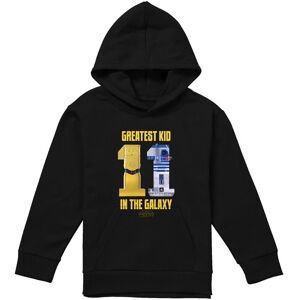 Disney Star Wars Greatest Kid C3Po R2D2 Youth Kids Pull-Over Hoodie, Black Size: 9-11 Years Black 9-11 Years Disney Star Wars Greatest Kid C3Po R2D2 Youth Kids Pull-Over Hoodie, Black Size: 9-11 Years Black 9-11 Years