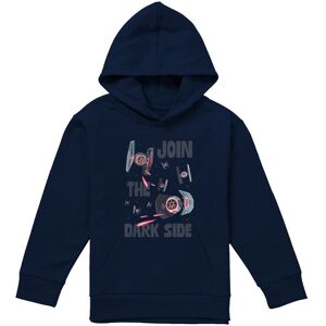 Disney Star Wars Join The Dark Side Tie Fighters Youth Kids Pull-Over Hoodie, Navy Size: 12-13 Years Navy 12-13 Years Disney Star Wars Join The Dark Side Tie Fighters Youth Kids Pull-Over Hoodie, Navy Size: 12-13 Years Navy 12-13 Years