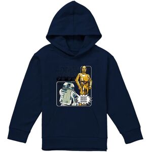Disney Star Wars R2D2 & C3Po Manga Droids Youth Kids Pull-Over Hoodie, Navy Size: 5-6 Years Navy 5-6 Years Disney Star Wars R2D2 & C3Po Manga Droids Youth Kids Pull-Over Hoodie, Navy Size: 5-6 Years Navy 5-6 Years