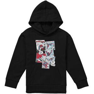Marvel Spiderman Panel Collage Youth Kids Pull-Over Hoodie, Black Size: 12-13 Years Black 12-13 Years Marvel Spiderman Panel Collage Youth Kids Pull-Over Hoodie, Black Size: 12-13 Years Black 12-13 Years
