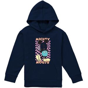 Disney Mickey Mouse Warp Check Youth Kids Pull-Over Hoodie, Navy Size: 5-6 Years Navy 5-6 Years Disney Mickey Mouse Warp Check Youth Kids Pull-Over Hoodie, Navy Size: 5-6 Years Navy 5-6 Years