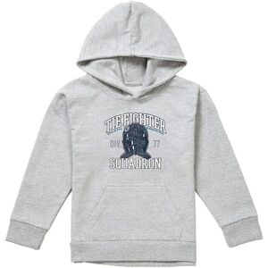 Disney Star Wars Tie Fighter Squadron Youth Kids Pull-Over Hoodie, Athletic Heather in Grey Size: 9-11 Years Grey 9-11 Years Disney Star Wars Tie Fighter Squadron Youth Kids Pull-Over Hoodie, Athletic Heather in Grey Size: 9-11 Years Grey 9-11 Years
