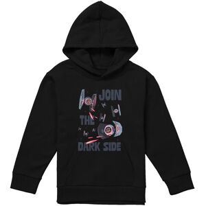 Disney Star Wars Join The Dark Side Tie Fighters Youth Kids Pull-Over Hoodie, Black Size: 5-6 Years Black 5-6 Years Disney Star Wars Join The Dark Side Tie Fighters Youth Kids Pull-Over Hoodie, Black Size: 5-6 Years Black 5-6 Years