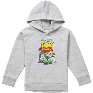 Disney Toy Story Group Youth Kids Pull-Over Hoodie, Athletic Heather in Grey Size: 7-8 Years Grey 7-8 Years Disney Toy Story Group Youth Kids Pull-Over Hoodie, Athletic Heather in Grey Size: 7-8 Years Grey 7-8 Years
