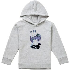Disney Star Wars Death Star Defenders Youth Kids Pull-Over Hoodie, Athletic Heather in Grey Size: 7-8 Years Grey 7-8 Years Disney Star Wars Death Star Defenders Youth Kids Pull-Over Hoodie, Athletic Heather in Grey Size: 7-8 Years Grey 7-8 Years