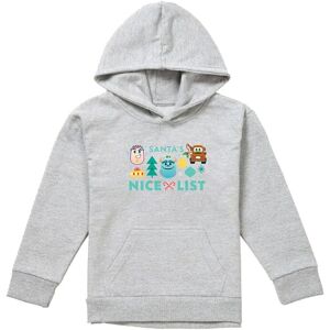 Disney Toy Story Christmas Santa'S List Buzz Lightyear, Sully, Mater Youth Kids Pull-Over Hoodie, Athletic Heather in Grey Size: 9-11 Years Grey 9-11 Years Disney Toy Story Christmas Santa'S List Buzz Lightyear, Sully, Mater Youth Kids Pull-Over Hoodie, Athletic Heather in Grey Size: 9-11 Years Grey 9-11 Years