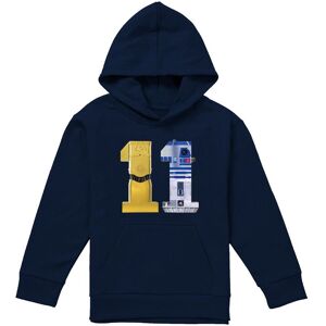 Disney Star Wars C3Po R2D2 11 Youth Kids Pull-Over Hoodie, Navy Size: 12-13 Years Navy 12-13 Years Disney Star Wars C3Po R2D2 11 Youth Kids Pull-Over Hoodie, Navy Size: 12-13 Years Navy 12-13 Years