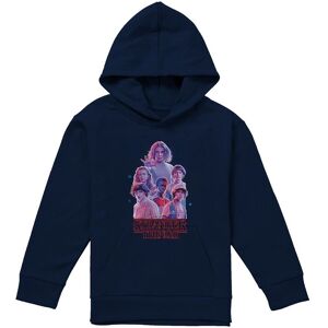 Netflix Stranger Things Pink Glow Group Youth Kids Pull-Over Hoodie, Navy Size: 9-11 Years Navy 9-11 Years Netflix Stranger Things Pink Glow Group Youth Kids Pull-Over Hoodie, Navy Size: 9-11 Years Navy 9-11 Years