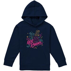 Disney Princess Girl Power Jasmine, Rapunzel, Ariel Line Art Youth Kids Pull-Over Hoodie, Navy Size: 5-6 Years Navy 5-6 Years Disney Princess Girl Power Jasmine, Rapunzel, Ariel Line Art Youth Kids Pull-Over Hoodie, Navy Size: 5-6 Years Navy 5-6 Years