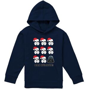 Disney Star Wars Stormtroopers & Darth Vader Bah Humbug Christmas Youth Kids Pull-Over Hoodie, Navy Size: 5-6 Years Navy 5-6 Years Disney Star Wars Stormtroopers & Darth Vader Bah Humbug Christmas Youth Kids Pull-Over Hoodie, Navy Size: 5-6 Years Navy 5-6 Years