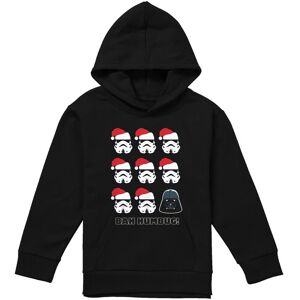 Disney Star Wars Stormtroopers & Darth Vader Bah Humbug Christmas Youth Kids Pull-Over Hoodie, Black Size: 12-13 Years Black 12-13 Years Disney Star Wars Stormtroopers & Darth Vader Bah Humbug Christmas Youth Kids Pull-Over Hoodie, Black Size: 12-13 Years Black 12-13 Years
