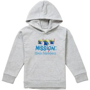 Disney Toy Story Mission Winter Adventure Aliens At Christmas Youth Kids Pull-Over Hoodie, Athletic Heather in Grey Size: 12-13 Years Grey 12-13 Years Disney Toy Story Mission Winter Adventure Aliens At Christmas Youth Kids Pull-Over Hoodie, Athletic Heather in Grey Size: 12-13 Years Grey 12-13 Years