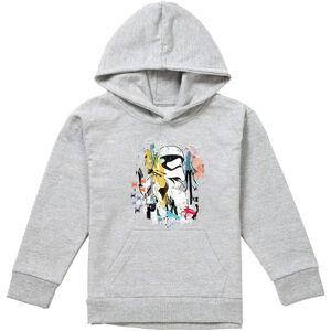 Disney Star Wars Abstract Trooper Youth Kids Pull-Over Hoodie, Athletic Heather in Grey Size: 9-11 Years Grey 9-11 Years Disney Star Wars Abstract Trooper Youth Kids Pull-Over Hoodie, Athletic Heather in Grey Size: 9-11 Years Grey 9-11 Years