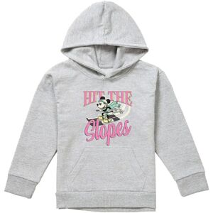 Disney Mickey Mouse Hit The Slopes Youth Kids Pull-Over Hoodie, Athletic Heather in Grey Size: 9-11 Years Grey 9-11 Years Disney Mickey Mouse Hit The Slopes Youth Kids Pull-Over Hoodie, Athletic Heather in Grey Size: 9-11 Years Grey 9-11 Years