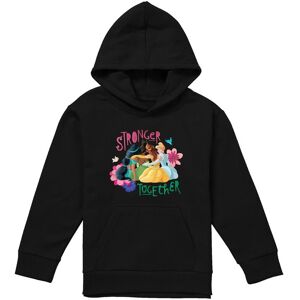 Disney Princess Stronger Together With Jasmine, Tiana, Belle Youth Kids Pull-Over Hoodie, Black Size: 12-13 Years Black 12-13 Years Disney Princess Stronger Together With Jasmine, Tiana, Belle Youth Kids Pull-Over Hoodie, Black Size: 12-13 Years Black 12-13 Years