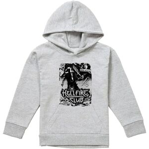 Netflix Stranger Things Hellfire Club Poster Youth Kids Pull-Over Hoodie, Athletic Heather in Grey Size: 7-8 Years Grey 7-8 Years Netflix Stranger Things Hellfire Club Poster Youth Kids Pull-Over Hoodie, Athletic Heather in Grey Size: 7-8 Years Grey 7-8 Years