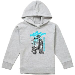Disney Star Wars R2D2 Graff Youth Kids Pull-Over Hoodie, Athletic Heather in Grey Size: 12-13 Years Grey 12-13 Years Disney Star Wars R2D2 Graff Youth Kids Pull-Over Hoodie, Athletic Heather in Grey Size: 12-13 Years Grey 12-13 Years