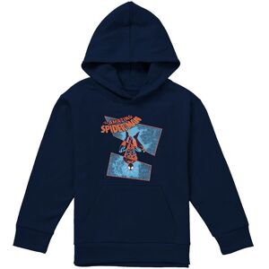 Marvel Spiderman Spidey Senses Tingling Youth Kids Pull-Over Hoodie, Navy Size: 12-13 Years Navy 12-13 Years Marvel Spiderman Spidey Senses Tingling Youth Kids Pull-Over Hoodie, Navy Size: 12-13 Years Navy 12-13 Years