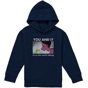 Disney The Princess & The Frog Tiana A Risk Worth Taking Youth Kids Pull-Over Hoodie, Navy Size: 9-11 Years Navy 9-11 Years Disney The Princess & The Frog Tiana A Risk Worth Taking Youth Kids Pull-Over Hoodie, Navy Size: 9-11 Years Navy 9-11 Years