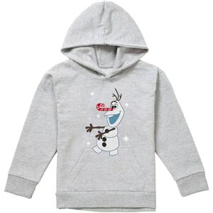 Disney Frozen Olaf Candy Cane Christmas Youth Kids Pull-Over Hoodie, Athletic Heather in Grey Size: 9-11 Years Grey 9-11 Years Disney Frozen Olaf Candy Cane Christmas Youth Kids Pull-Over Hoodie, Athletic Heather in Grey Size: 9-11 Years Grey 9-11 Years