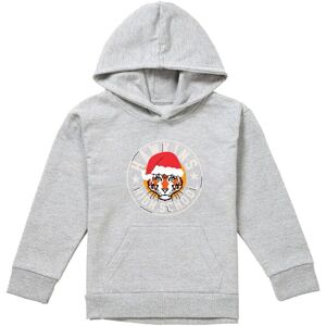Netflix Stranger Things Hawkins Christmas Badge Youth Kids Pull-Over Hoodie, Athletic Heather in Grey Size: 9-11 Years Grey 9-11 Years Netflix Stranger Things Hawkins Christmas Badge Youth Kids Pull-Over Hoodie, Athletic Heather in Grey Size: 9-11 Years Grey 9-11 Years