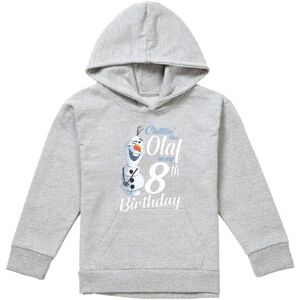 Disney Frozen Chillin Like Olaf 8Th Birthday Youth Kids Pull-Over Hoodie, Athletic Heather in Grey Size: 12-13 Years Grey 12-13 Years Disney Frozen Chillin Like Olaf 8Th Birthday Youth Kids Pull-Over Hoodie, Athletic Heather in Grey Size: 12-13 Years Grey 12-13 Years