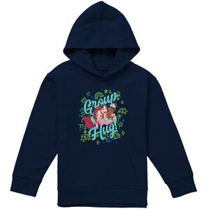 Disney Princess Ariel, Mulan, Tiana Group Hug Youth Kids Pull-Over Hoodie, Navy Size: 12-13 Years Navy 12-13 Years Disney Princess Ariel, Mulan, Tiana Group Hug Youth Kids Pull-Over Hoodie, Navy Size: 12-13 Years Navy 12-13 Years