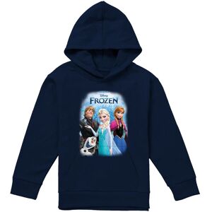 Disney Frozen Poster With Elsa, Anna, Kristoff & Olaf Youth Kids Pull-Over Hoodie, Navy Size: 12-13 Years Navy 12-13 Years Disney Frozen Poster With Elsa, Anna, Kristoff & Olaf Youth Kids Pull-Over Hoodie, Navy Size: 12-13 Years Navy 12-13 Years