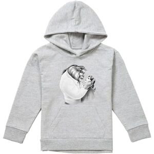Disney Beauty & The Beast Beast Belle Sketched Youth Kids Pull-Over Hoodie, Athletic Heather in Grey Size: 12-13 Years Grey 12-13 Years Disney Beauty & The Beast Beast Belle Sketched Youth Kids Pull-Over Hoodie, Athletic Heather in Grey Size: 12-13 Years Grey 12-13 Years