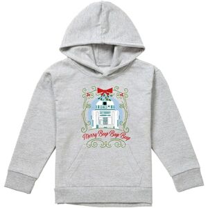 Disney Star Wars Christmas R2D2 Merry Beep Boop Beep Youth Kids Pull-Over Hoodie, Athletic Heather in Grey Size: 5-6 Years Grey 5-6 Years Disney Star Wars Christmas R2D2 Merry Beep Boop Beep Youth Kids Pull-Over Hoodie, Athletic Heather in Grey Size: 5-6 Years Grey 5-6 Years