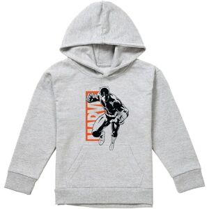 Marvel Black Panther Jump Youth Kids Pull-Over Hoodie, Athletic Heather in Grey Size: 5-6 Years Grey 5-6 Years Marvel Black Panther Jump Youth Kids Pull-Over Hoodie, Athletic Heather in Grey Size: 5-6 Years Grey 5-6 Years