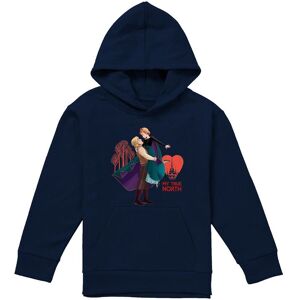 Disney Frozen Valentine'S Day Kristoff & Anna, My True North Youth Kids Pull-Over Hoodie, Navy Size: 9-11 Years Navy 9-11 Years Disney Frozen Valentine'S Day Kristoff & Anna, My True North Youth Kids Pull-Over Hoodie, Navy Size: 9-11 Years Navy 9-11 Years
