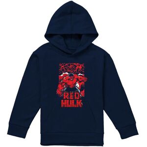Marvel Red Hulk Comic Youth Kids Pull-Over Hoodie, Navy Size: 12-13 Years Navy 12-13 Years Marvel Red Hulk Comic Youth Kids Pull-Over Hoodie, Navy Size: 12-13 Years Navy 12-13 Years