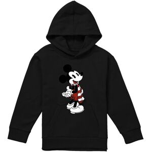 Disney Mickey Mouse Christmas Scarf Youth Kids Pull-Over Hoodie, Black Size: 9-11 Years Black 9-11 Years Disney Mickey Mouse Christmas Scarf Youth Kids Pull-Over Hoodie, Black Size: 9-11 Years Black 9-11 Years