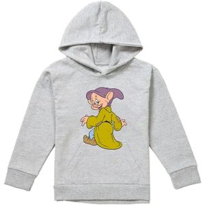 Disney Snow White & The Seven Dwarfs, Dopey Poses Youth Kids Pull-Over Hoodie, Athletic Heather in Grey Size: 12-13 Years Grey 12-13 Years Disney Snow White & The Seven Dwarfs, Dopey Poses Youth Kids Pull-Over Hoodie, Athletic Heather in Grey Size: 12-13 Years Grey 12-13 Years